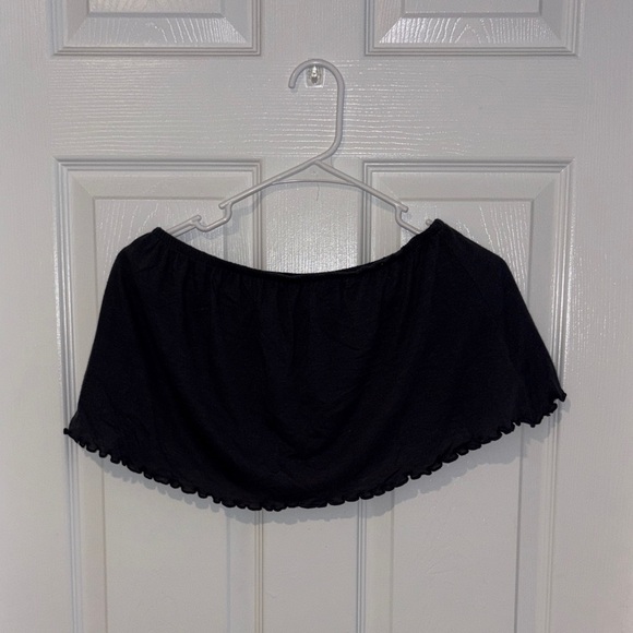 American Eagle Outfitters Black Crop Top - Picture 1 of 1